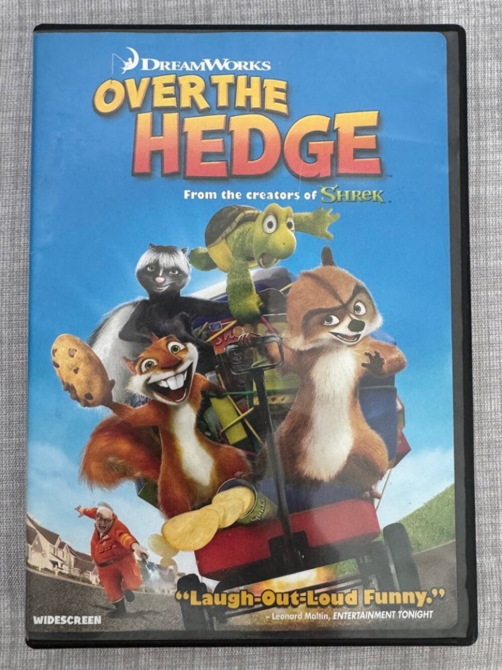 Dreamworks OVER THE HEDGE DVD Widescreen Tested and Working